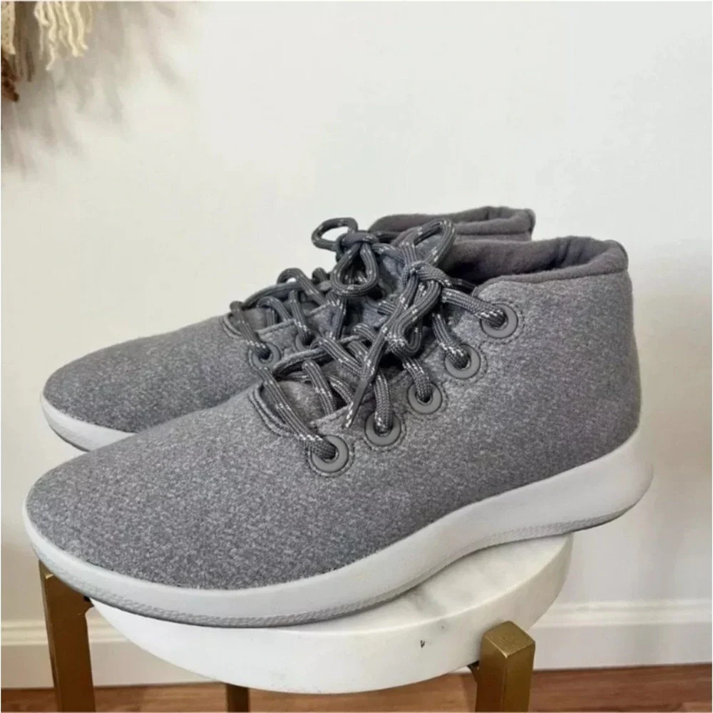 Allbirds Wool Runner-up Mizzle Gray Sneakers Women's Casual Shoes Size‎ 10 NEW